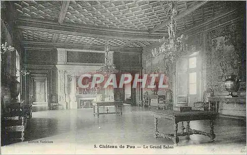 Ansichtskarte AK Chateau de Pau le Grand Salon