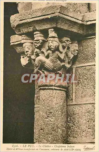 Cartes postales le Puy le Cloitre Chapiteau Indien