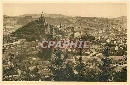 Ansichtskarte AK le Puy (Haute Loire) vue Generale la Douce France