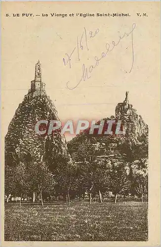 Cartes postales le Puy  le Vierge et l'Eglise Saint Michel