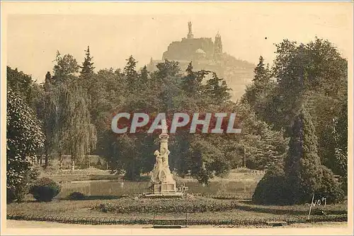 Ansichtskarte AK le Puy (Haute Loire) Jardin Public de Fer a Cheval