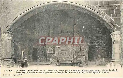 Ansichtskarte AK le Puy le Porche Saint Jean de la Cathedrale