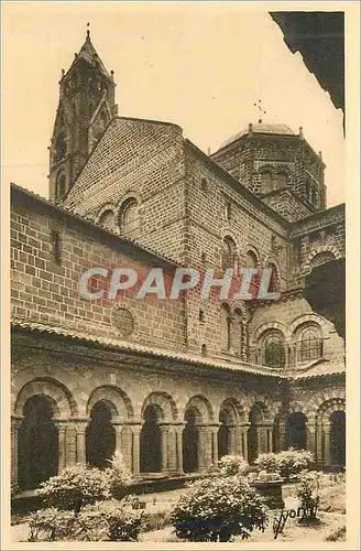Cartes postales le Puy Haute Loire Cour et Galerie du Cloitre