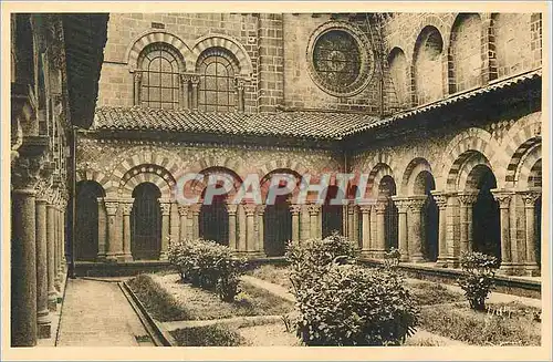 Ansichtskarte AK le Puy (Haute Loire) Cour et Galeries du Cloitre