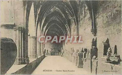 Ansichtskarte AK Beziers Cloitre Saint Nazaire
