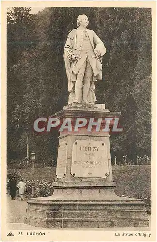 Cartes postales Luchon la Statue d'Etigny