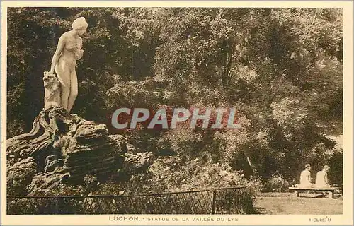 Cartes postales Luchon Statue de la Vallee du Lys
