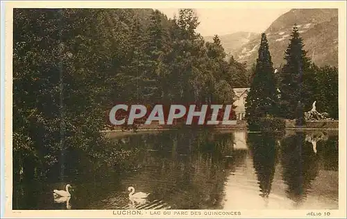 Cartes postales Luchon Lac du Parc des Quinconces