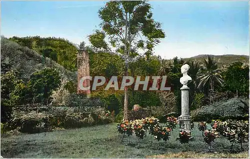 Moderne Karte La martinique la pagerie emplacement de la maison natale de l imperatrice josephine