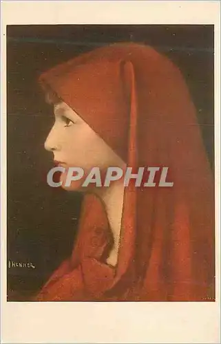 Cartes postales N 622 fabiola henner paris musee louvre