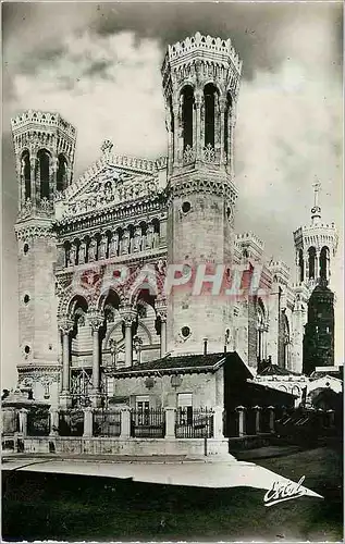Moderne Karte Lyon basilique n dame de fourviere