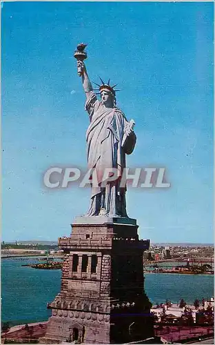 Moderne Karte Statue of liberty