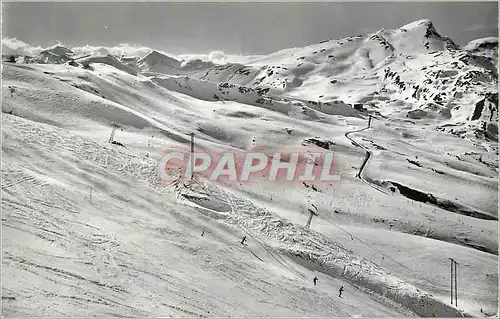 Moderne Karte Skilift Salzegg mit Lauberhorn u kleine Scheidegg