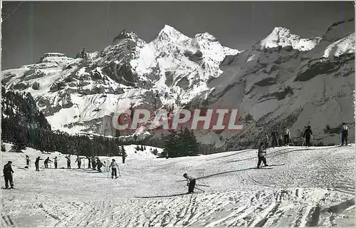 Cartes postales moderne 17370 kandersteg oeschinen