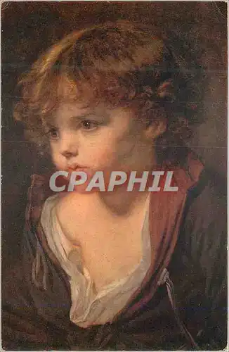 Cartes postales Comite national de l enfance greuze portrait d un jeune garcon(musee cognacq jay)