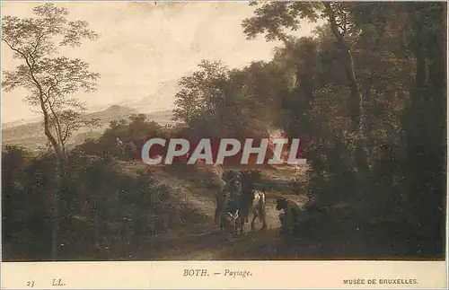 Cartes postales Both paysage musee de bruxelles
