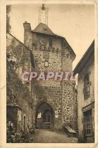 Ansichtskarte AK La douce france la tolede auvergnate salers(cantal) le beffroi