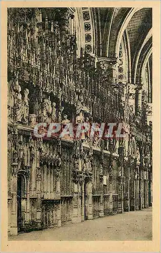 Cartes postales 1546 cathedrale de chartres tour du choeur