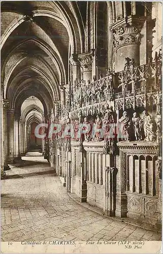 Ansichtskarte AK Cathedrale de chartres tour du choeur(xvi siecle)