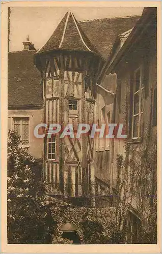 Cartes postales Verneuil sur avre(eure) 33 maison a tourelle de la rue de la poissonnerie(fin du xv s)