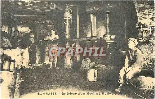 REPRO 81 grasse interieur d un moulin a huile d olive