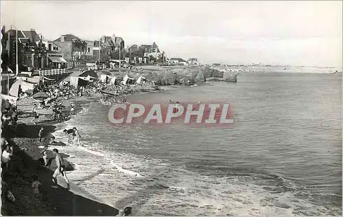 Cartes postales moderne 900 croix de vie (vendee) plage de la pelle a porteau