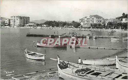 Moderne Karte La cote d azur 9140 le lavandou (var) le fort