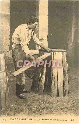 REPRO Types bordelais la fabrication des barriques