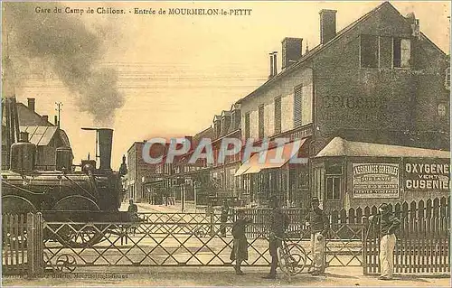 REPRO Gare du camp de chalons entree de mourmelon le petit