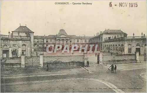 Cartes postales Commercy quartier bercheny Militaria