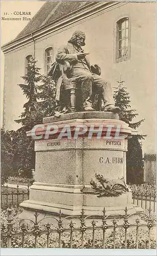 Cartes postales 31 colmar monument hirn