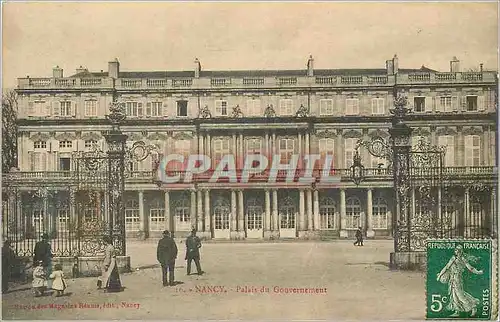 Cartes postales Nancy palais du gouvernement