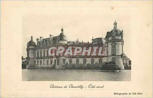 Ansichtskarte AK Chateau de chantilly cote nord