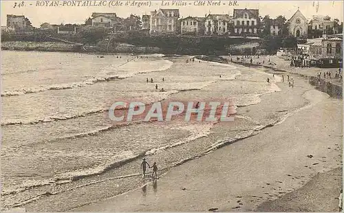 Cartes postales 148 royan pontaillac(cote d argent) les villas cote nord