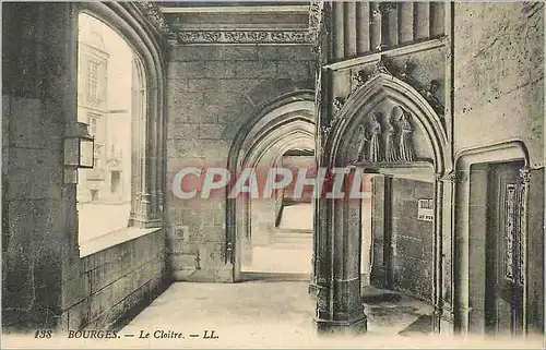 Cartes postales 138 bourges le cloitre
