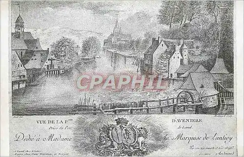 Ansichtskarte AK Deche a madame la marquise de lantisy Aveniere Laval
