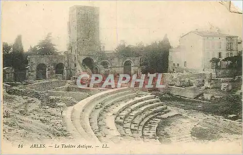 Cartes postales 14 arles le theatre antique