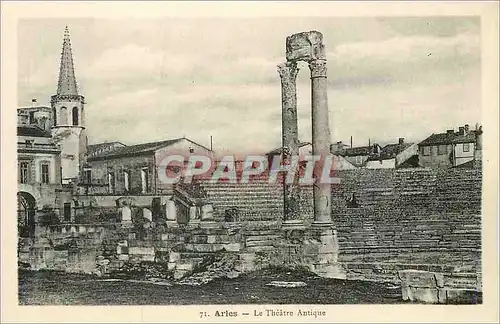 Cartes postales 71 arles le theatre antique
