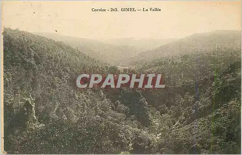 Cartes postales Correze 242 gimel la vallee