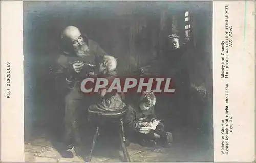 Cartes postales Paul descelles misery and charty