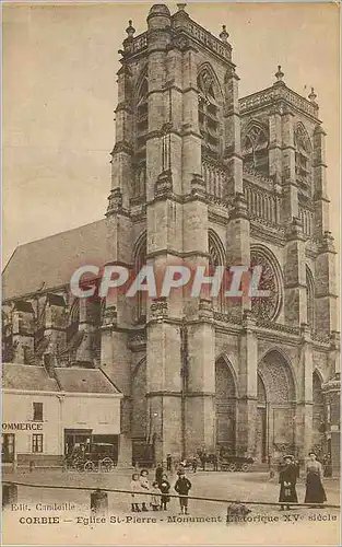 Ansichtskarte AK Corbie eglise st pierre monument historique xv siecle