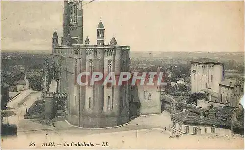 Cartes postales 85 albi la cathedrale