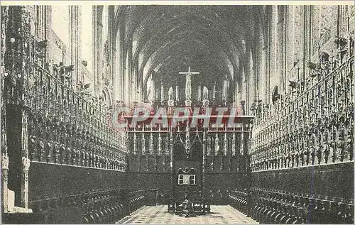 Ansichtskarte AK Albi(tarn) choeur de la cathedrale archives du TCF