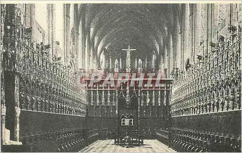 Cartes postales Albi(tarn) choeur de la cathedrale archives du TCF