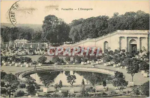 Cartes postales 32 versailles l orangerie