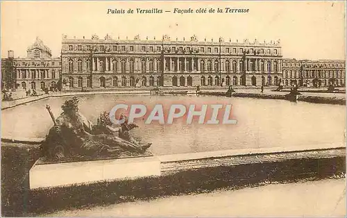 Ansichtskarte AK Palais de versailles facade de la terrasse