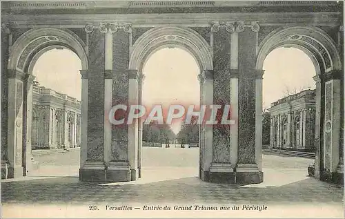 Ansichtskarte AK 233 versailles entree du grand trianon vue du peristyle