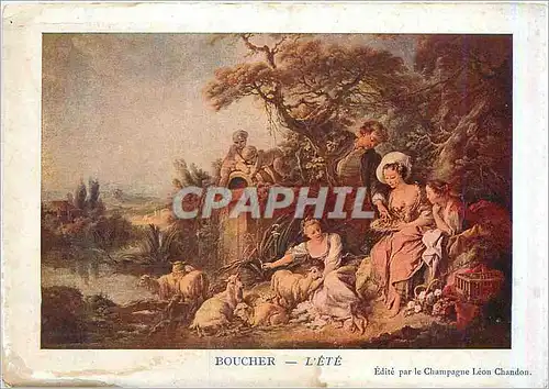 Cartes postales Boucher l ete