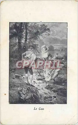 Cartes postales Le gue
