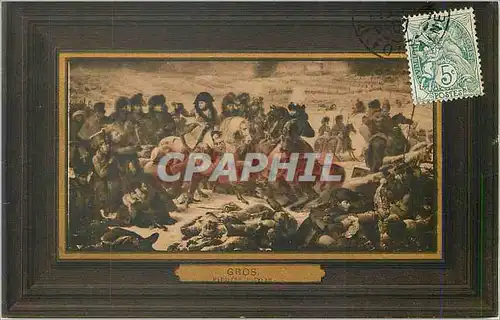 Cartes postales Gros Napoleon 1er a Eylau